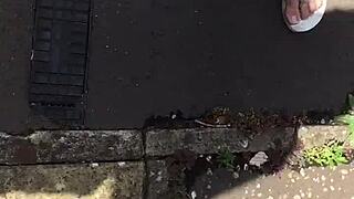 Neighbor Grandma's Sexy Feet Licked And Fetished Intensely