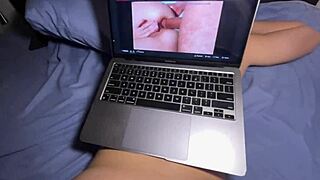 Watching porn while i fuck this big ass until i cum?