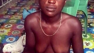 Crazybitch Twerking Naked Then Enjoyed Fucking Her Big Dildo In Both Ass And Pussyb