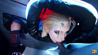 cammy white gets creampie and facial at glory hole with mollyredwolf