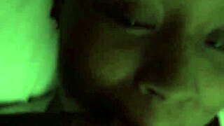 is brownskin giving that big black cock some head right now?