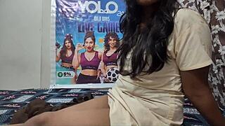 desi bhabhi hard sex on the ranch with rough anal creampie