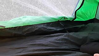 We Secluded Ourselves In A Tent In The Rain To Have Sex - Lesbian Illusion Girls