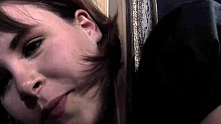 i zealously whip this bound babe hard