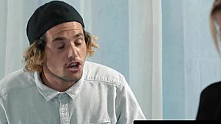 Adult Time: Stepson Tyler Nixon catches stepmommy Alexis Fawx at nuru massage full scene.