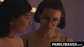 Familybangs Com ⭐ Gorgeous Milf Showing Her Lesbian Temple To Her Ex Husbands Sister Penny Barber Romy Rain