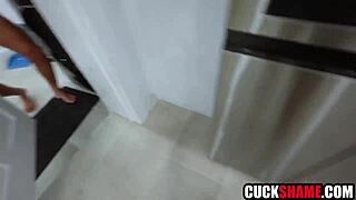 cuckold husband doesnt mind wife cheating on him lucky anne