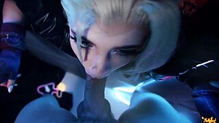 cammy white gets creampie and facial at glory hole with mollyredwolf