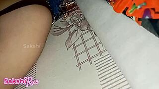 desi fucked stepmom on bedroom big tits press and rub nipples on lund at night