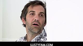 brunette teen stepdaughter in family roleplay with stepdaddy gianna dior marcus london