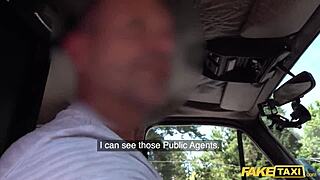 Fake Taxi Anal Threesome With Public Agent And Cherry Kiss