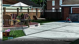 Busty Redhead Stepsister Undresses While Smoking In Lost Love