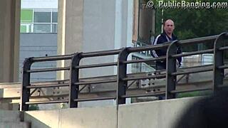 Beautiful Teen Girl Public Threesome Part 4