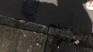 Neighbor Grandma's Sexy Feet Licked And Fetished Intensely