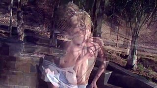 chatting about outdoor adventures with a milf