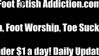 i want you to clean my dirty shoes with your tongue in this femdom pov