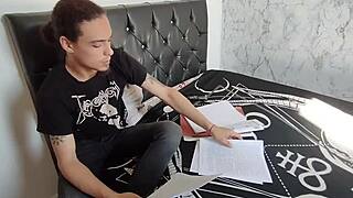 Horny Secretary Deep Throats, Fucks, And Takes Cum After Work