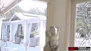 Bubble Butt Milf Catches Babe Masturbating! Fucks Her Hard!