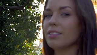 Perfect-breasted beauty touches herself between legs and recalls wonderful moments with girlfriend?