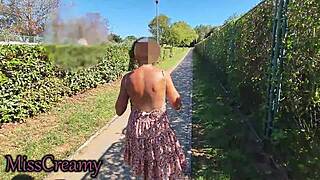 'is my exhibitionist wife naked in spain streets flashing?'