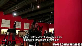 Natural Czech brunette gets fucked