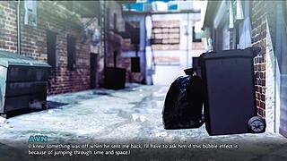 Busty Redhead Stepsister Undresses While Smoking In Lost Love