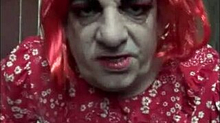 Bisexual crossdressing sissy Mark Wright begs for piss to swallow.