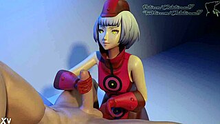 I got a handjob from Elizabeth Persona 3, it was so good I almost cummed too soon.