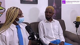 the student is having hardcore sex on the podcast, subscribe to red