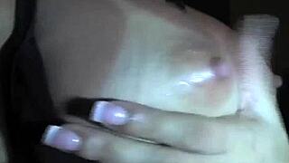 capri cavanni masturbates her wet pussy and big tits