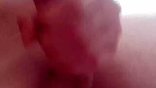 Getting a quick hidden handjob before lunch