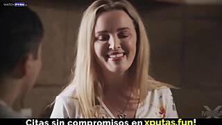 hot blonde stepmom craves taboo sex in spanish family