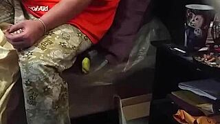 My BBW Stepmom Pretends Not to Stare at the Flashing Huge Black Cock