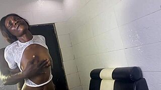 Huge dick destroys a horny teen pussy!