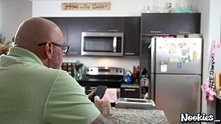 hubby caught cheating double blowjob