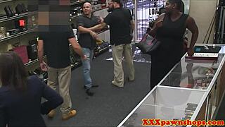 Pawnshop Lady Cocksucking Before Doggystyle