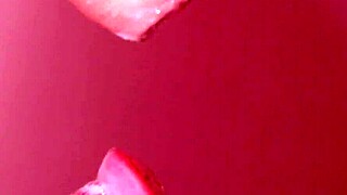 A beautiful Japanese woman gives an uncensored blowjob, capturing every close-up detail of cum in mouth.