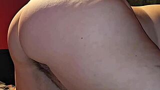 Oozing creampie from milf with big ass