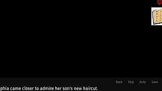 a wife and stepmother sharing homemade moments