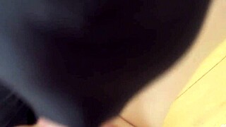 Hot Milf Gives Pov Blowjob, Swallows Big Cock Cum!