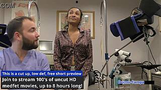 dr tampa humiliates miss mars in latex gloves during university entrance physical