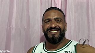 Intimate massage trailer with brunette milf and huge cock