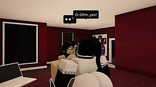 Big black cock dominates explosive threesome fuck!