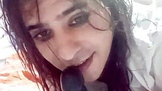 Retro blue film update: how to suck it for our man to cum - tutorial 1 📽️