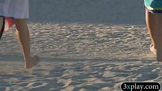 Girls convinced to have painted body bikinis for cash