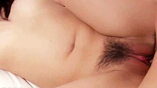 Deep creampie in sexy japanese teen's wet pussy 😏
