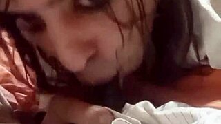 Retro blue film update: how to suck it for our man to cum - tutorial 1 📽️