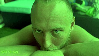 Female pov blue eyes white guy pussy eating orgasm