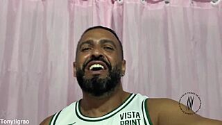 Intimate massage trailer with brunette milf and huge cock