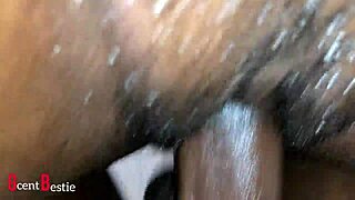 a beautiful african pussy fucked in details and close up